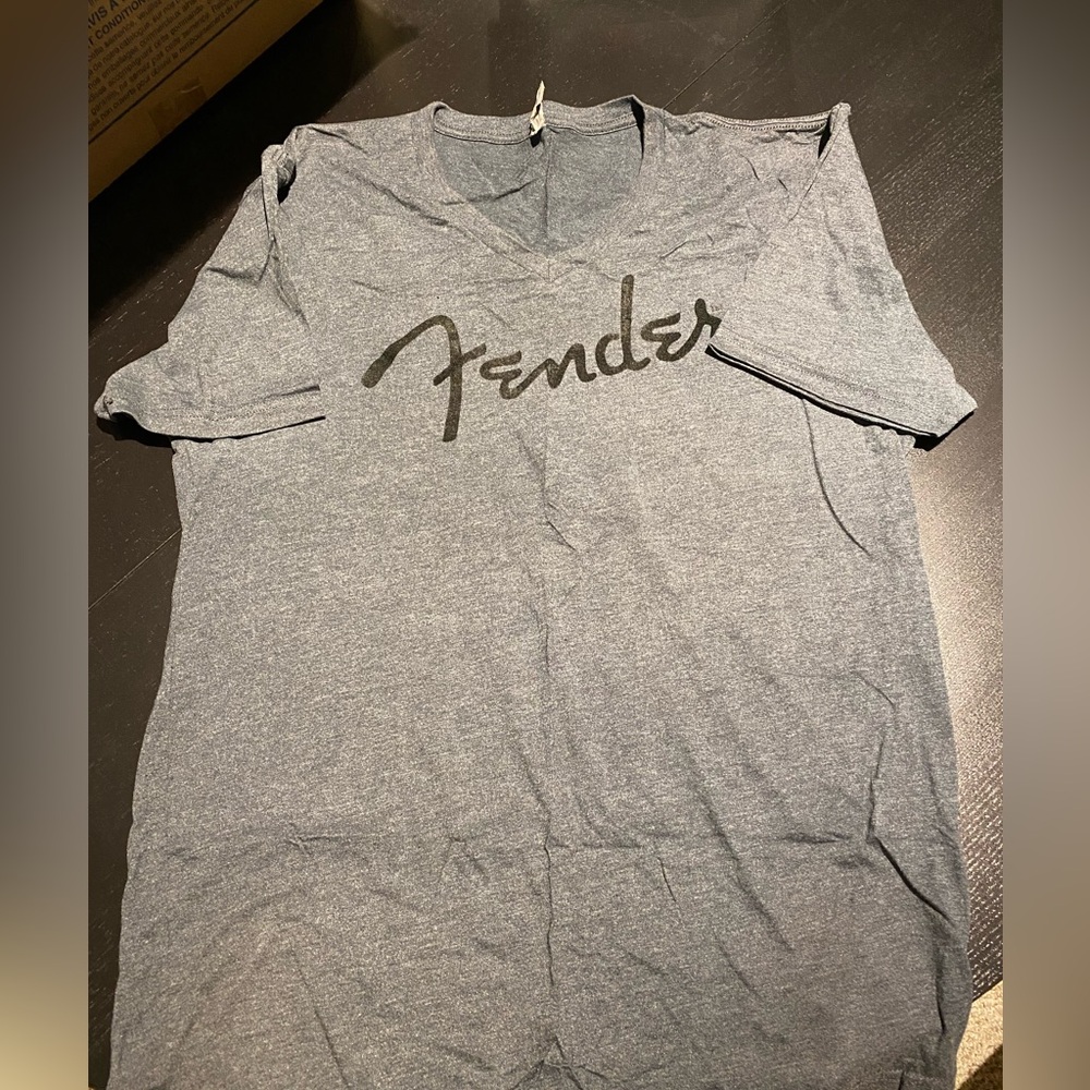Fender Men's Heather Blue Tee